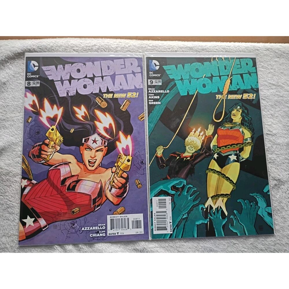 DC New 52 Wonder Woman #0-26 + 23.1-23.2 Azzarello Chiang Lot Of 28 VF To NM - Picture 6 of 16
